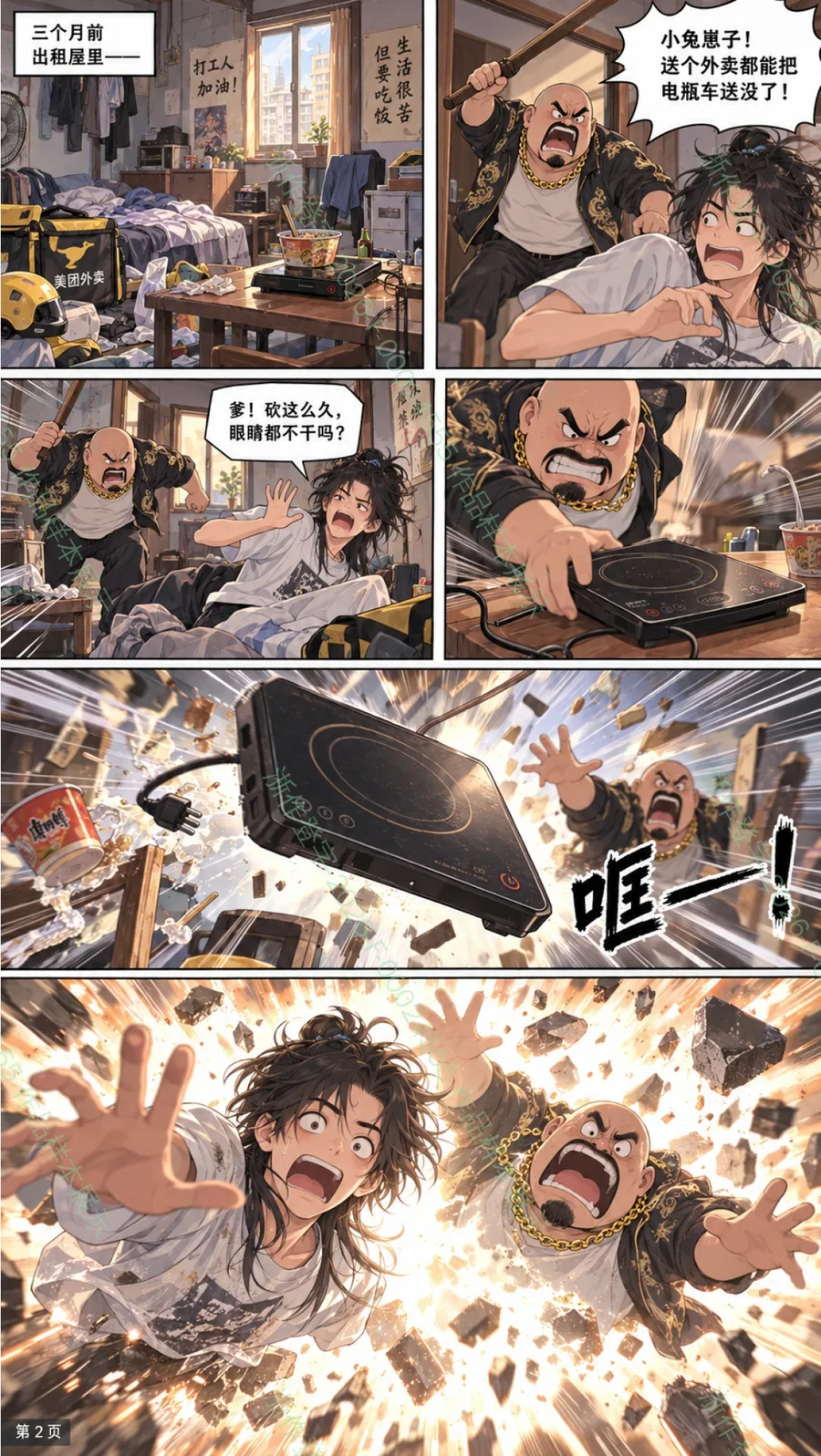 酒楼上市，我和狗爹捧红四界 分镜第5页