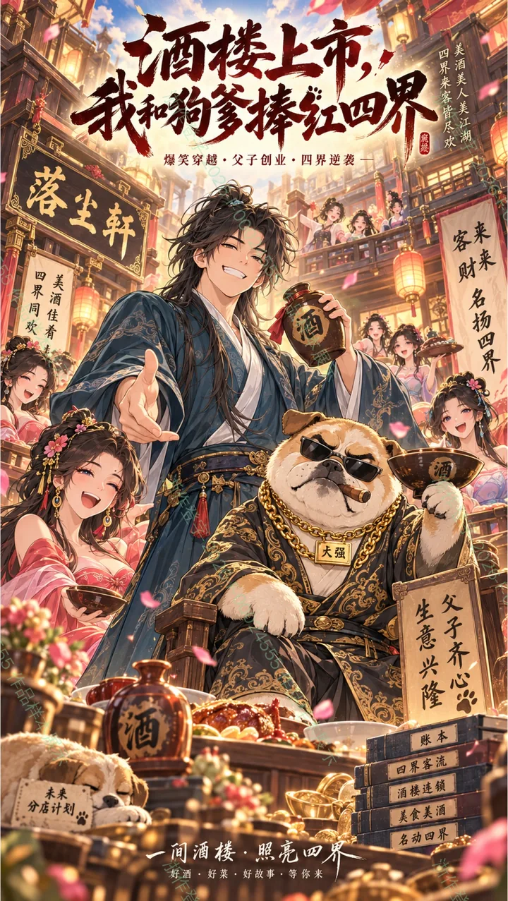 酒楼上市，我和狗爹捧红四界 漫剧案例