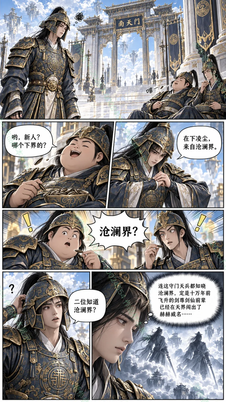 卷赢修真界，飞升后却成天庭牛马 分镜第1页