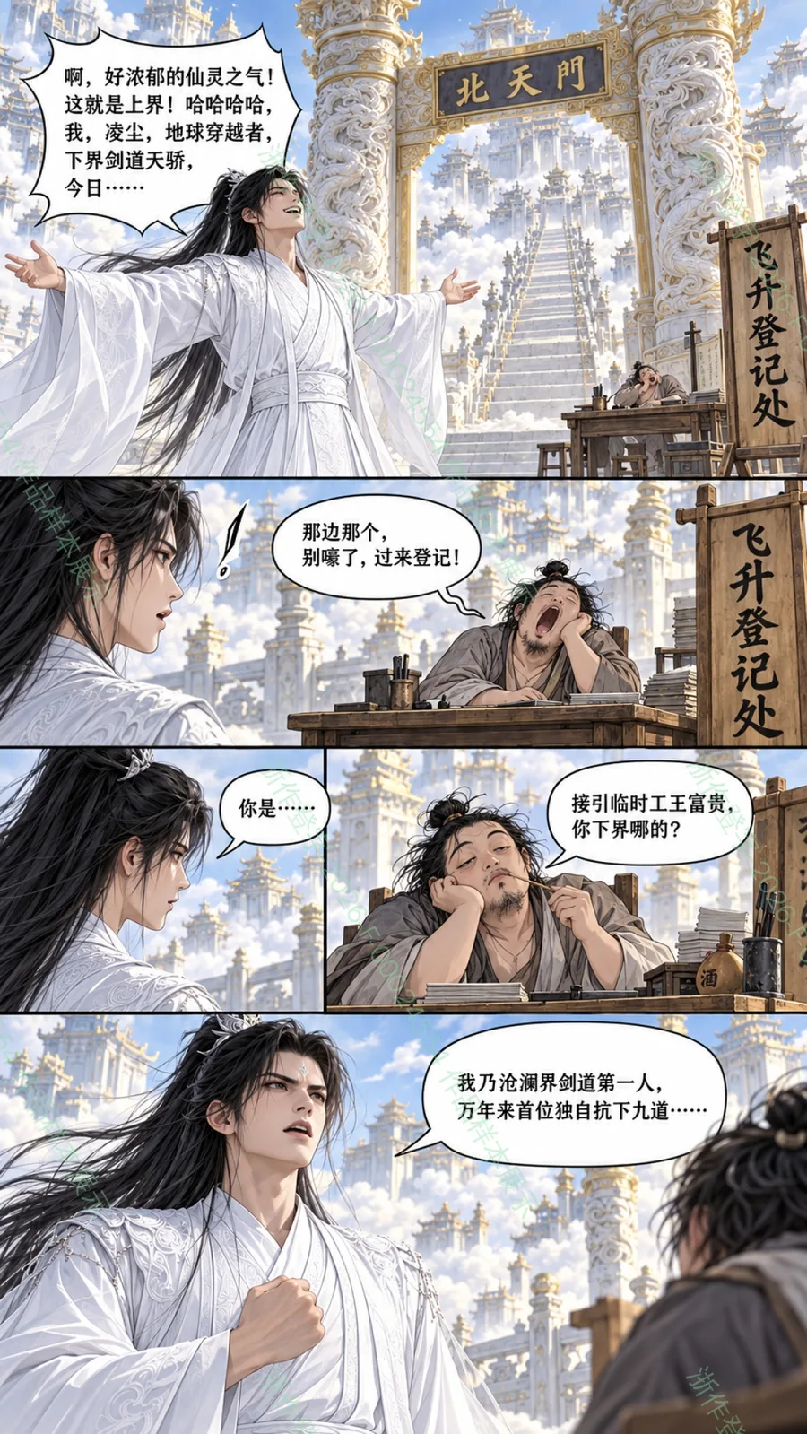 卷赢修真界，飞升后却成天庭牛马 分镜第2页