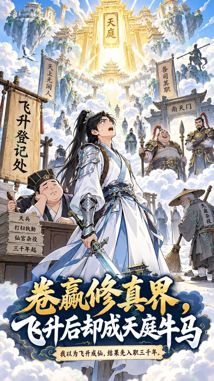 卷赢修真界，飞升后却成天庭牛马 漫剧案例